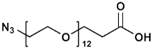 Picture of N<sub>3</sub>-PEG<sub>12</sub>-CH<sub>2</sub>CH<sub>2</sub>COOH