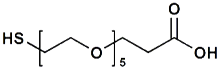 Picture of HS-PEG<sub>5</sub>-CH<sub>2</sub>CH<sub>2</sub>COOH