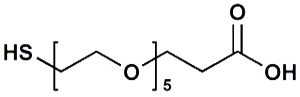 Picture of HS-PEG<sub>5</sub>-CH<sub>2</sub>CH<sub>2</sub>COOH