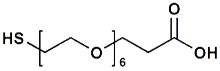 Picture of HS-PEG<sub>6</sub>-CH<sub>2</sub>CH<sub>2</sub>COOH