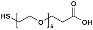 Picture of HS-PEG<sub>6</sub>-CH<sub>2</sub>CH<sub>2</sub>COOH