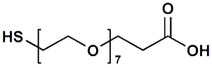 Picture of HS-PEG<sub>7</sub>-CH<sub>2</sub>CH<sub>2</sub>COOH