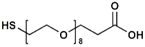 Picture of HS-PEG<sub>8</sub>-CH<sub>2</sub>CH<sub>2</sub>COOH