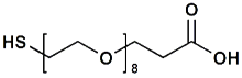 Picture of HS-PEG<sub>8</sub>-CH<sub>2</sub>CH<sub>2</sub>COOH