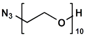 Picture of N<sub>3</sub>-PEG<sub>10</sub>-OH