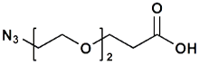 Picture of N<sub>3</sub>-PEG<sub>2</sub>-CH<sub>2</sub>CH<sub>2</sub>COOH