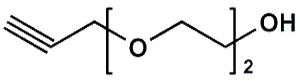 Picture of HC≡C-CH<sub>2</sub>-PEG<sub>2</sub>-OH