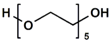 Picture of HO-PEG<sub>5</sub>-OH