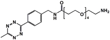 Picture of Methyltetrazine-amino-PEG<sub>4</sub>-amine