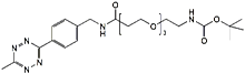 Picture of Methyltetrazine-amino-PEG<sub>3</sub>-CH<sub>2</sub>CH<sub>2</sub>NHBoc