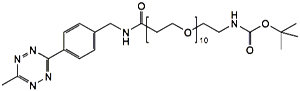 Picture of Methyltetrazine-amino-PEG<sub>10</sub>-CH<sub>2</sub>CH<sub>2</sub>NHBoc