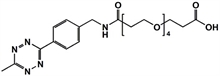 Picture of Methyltetrazine-amino-PEG<sub>4</sub>-CH<sub>2</sub>CH<sub>2</sub>COOH