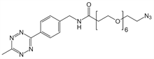 Picture of Methyltetrazine-amino-PEG<sub>6</sub>-azide