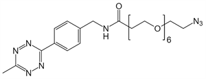Picture of Methyltetrazine-amino-PEG<sub>6</sub>-azide