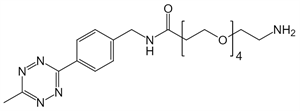 Picture of Methyltetrazine-amino-PEG<sub>4</sub>-amine
