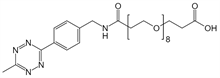 Picture of Methyltetrazine-amino-PEG<sub>8</sub>-CH<sub>2</sub>CH<sub>2</sub>COOH