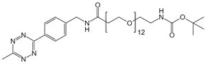 Picture of Methyltetrazine-amino-PEG<sub>12</sub>-CH<sub>2</sub>CH<sub>2</sub>NHBoc
