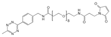 Picture of Methyltetrazine-amino-PEG<sub>8</sub>-CH<sub>2</sub>CH<sub>2</sub>NHMal