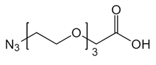 Picture of N<sub>3</sub>-PEG<sub>3</sub>-CH<sub>2</sub>COOH
