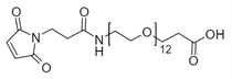 Picture of Maleimide-NH-PEG<sub>12</sub>-CH<sub>2</sub>CH<sub>2</sub>COOH