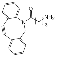 Picture of DBCO-(CH<sub>2</sub>)<sub>3</sub>-NH<sub>2</sub><sup>.</sup>TFA