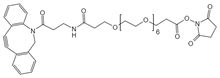 Picture of DBCO-NH-PEG<sub>6</sub>-CH<sub>2</sub>CH<sub>2</sub>COONHS ester