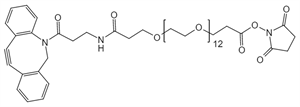 Picture of DBCO-NH-PEG<sub>12</sub>-CH<sub>2</sub>CH<sub>2</sub>COONHS ester