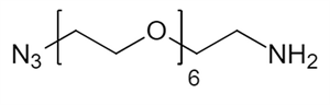 Picture of N<sub>3</sub>-PEG<sub>6</sub>-CH<sub>2</sub>CH<sub>2</sub>NH<sub>2</sub>