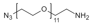 Picture of N<sub>3</sub>-PEG<sub>11</sub>-CH<sub>2</sub>CH<sub>2</sub>NH<sub>2</sub>