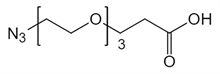 Picture of N<sub>3</sub>-PEG<sub>3</sub>-CH<sub>2</sub>CH<sub>2</sub>COOH