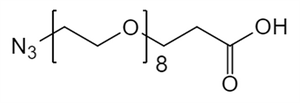 Picture of N<sub>3</sub>-PEG<sub>8</sub>-CH<sub>2</sub>CH<sub>2</sub>COOH