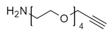 Picture of HC≡C-CH<sub>2</sub>-PEG<sub>4</sub>-NH<sub>2</sub>