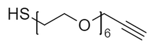 Picture of HC≡C-CH<sub>2</sub>-PEG<sub>6</sub>-SH
