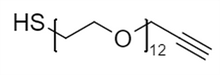 Picture of HC≡C-CH<sub>2</sub>-PEG<sub>12</sub>-SH