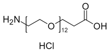 Picture of H<sub>2</sub>N-PEG<sub>12</sub>-CH<sub>2</sub>CH<sub>2</sub>COOH