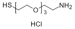 Picture of HS-PEG<sub>3</sub>-CH<sub>2</sub>CH<sub>2</sub>NH<sub>2</sub>