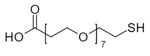 Picture of HS-PEG<sub>7</sub>-CH<sub>2</sub>CH<sub>2</sub>COOH