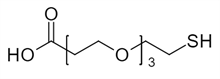 Picture of HS-PEG<sub>3</sub>-CH<sub>2</sub>CH<sub>2</sub>COOH
