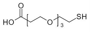 Picture of HS-PEG<sub>3</sub>-CH<sub>2</sub>CH<sub>2</sub>COOH