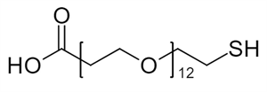 Picture of HS-PEG<sub>12</sub>-CH<sub>2</sub>CH<sub>2</sub>COOH