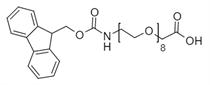 Picture of Fmoc-NH-PEG<sub>8</sub>-CH<sub>2</sub>COOH