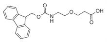 Picture of Fmoc-NH-PEG<sub>1</sub>-CH<sub>2</sub>CH<sub>2</sub>COOH