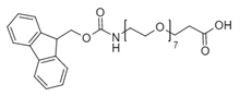 Picture of Fmoc-NH-PEG<sub>7</sub>-CH<sub>2</sub>CH<sub>2</sub>COOH