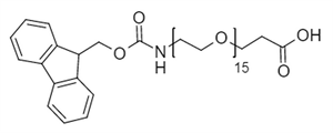 Picture of Fmoc-NH-PEG<sub>15</sub>-CH<sub>2</sub>CH<sub>2</sub>COOH