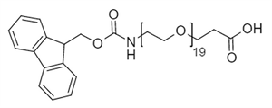 Picture of Fmoc-NH-PEG<sub>19</sub>-CH<sub>2</sub>CH<sub>2</sub>COOH