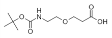 Picture of Boc-NH-PEG<sub>1</sub>-CH<sub>2</sub>CH<sub>2</sub>COOH