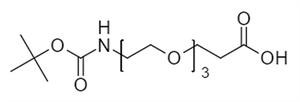 Picture of Boc-NH-PEG<sub>3</sub>-CH<sub>2</sub>CH<sub>2</sub>COOH