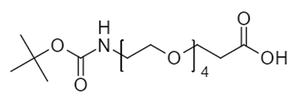 Picture of Boc-NH-PEG<sub>4</sub>-CH<sub>2</sub>CH<sub>2</sub>COOH