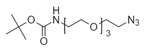 Picture of BocNH-PEG<sub>3</sub>-CH<sub>2</sub>CH<sub>2</sub>N<sub>3</sub>