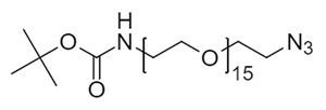 Picture of BocNH-PEG<sub>15</sub>-CH<sub>2</sub>CH<sub>2</sub>N<sub>3</sub>